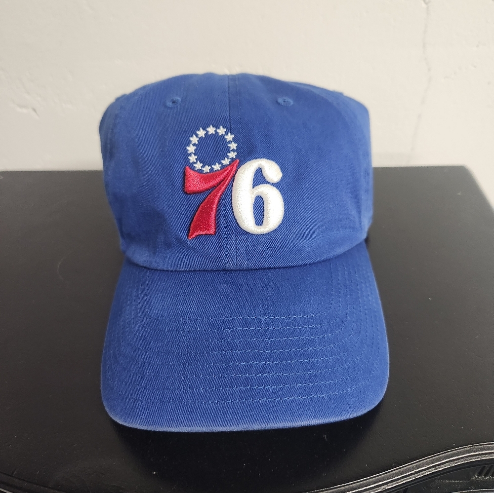 Blue 76ers Baseball Cap